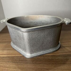 Vintage Guardian Service Ware Heavy Aluminum Roasting Pan‎ Triangle Heart No Lid